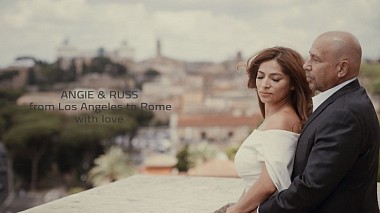 Βιντεογράφος Fabio Stanzione από Ostuni, Ιταλία - Angie & Russ | From Los Angeles to Rome with love | Wedding Day, wedding