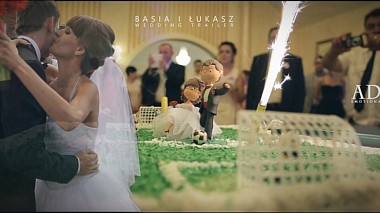 Kielce, Polonya'dan AD studio kameraman - Basia i Łukasz // Wedding day, düğün
