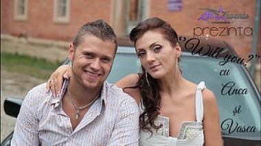 Videografo Brinza Andrei da Bacău, Romania - Engagement Anca & Vasea, wedding