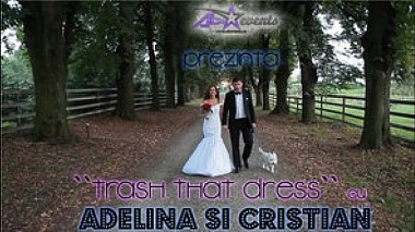 Videografo Brinza Andrei da Bacău, Romania - Trash that dress, wedding