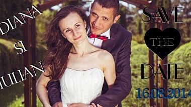 Videographer Brinza Andrei from Bacau, Romania - Save the Date - Diana & Iulian, engagement, wedding