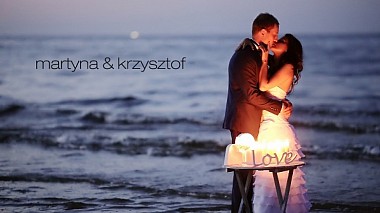 Видеограф Łukasz Kacprzyk, Щецин, Польша - Martyna & Krzysztof - Wedding Highlights, свадьба