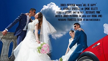 Videographer Enrico Pietrobon from Milan, Italy - Veronica & Simone, wedding