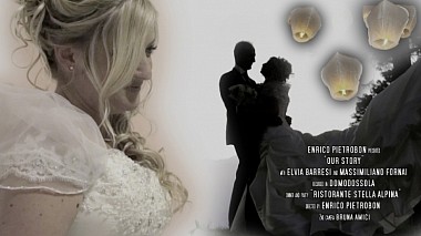 Відеограф Enrico Pietrobon, Мілан, Італія - Elvia & Massimiliano in the Our Day, wedding