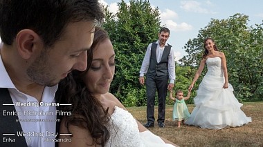 Videographer Enrico Pietrobon from Milan, Italy - Erika & Alessandro, wedding