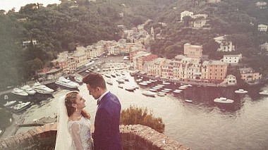来自 佛罗伦萨, 意大利 的摄像师 EmotionalMovie - Jewish Wedding in Portofino | Irina + Vadim Highlights, engagement, wedding