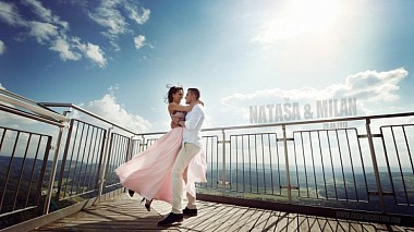 Відеограф Bojan Mitkovski, Бітола, Північна Македонія - Natasa & Milan - On the top of Zurich - Love Story, wedding
