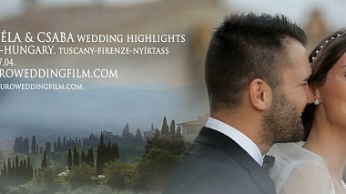 Filmowiec Eurowedding film z Budapeszt, Węgry - Angéla & Csaba Wedding Highlights, wedding