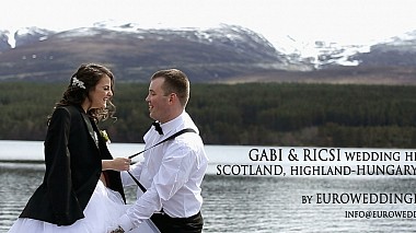 Videographer Eurowedding film đến từ Gabi & Ricsi WEDDING Highlights, drone-video, wedding
