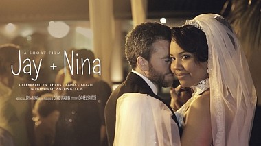 Videographer David Washin from Salvador, Brazil - Wedding Trailer - Nina + Jay, SDE, engagement, wedding