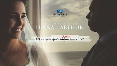 来自 萨尔瓦多, 巴西 的摄像师 David Washin - Luana and Arthur / The wedding film, engagement, wedding