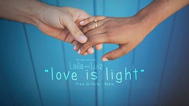 Salvador, Brezilya'dan David Washin kameraman - Love is Light // Laila e Luiz, nişan
