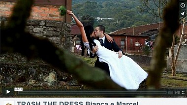 Видеограф Anderson Macedo Teixeira, Сао Пауло, Бразилия - Marcel e Biana - Trahs the Dress, wedding