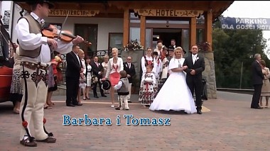 Видеограф Maciej Glas, Краков, Польша - Barbara i Tomasz - Wedding Flash, лавстори, свадьба, событие