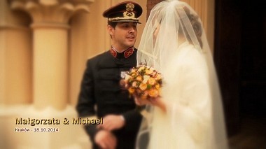 来自 克拉科夫, 波兰 的摄像师 Maciej Glas - Małgorzata i Michael - Wedding Flash, engagement, reporting, wedding