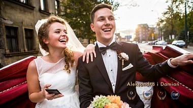 Видеограф Maciej Glas, Краков, Польша - Aleksandra i Damian - Wedding Flasch, лавстори, свадьба, событие
