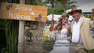 Βιντεογράφος WN FILMES από Σαλβαδόρ, Βραζιλία - Trailer-Shannon e Amanda, engagement, wedding