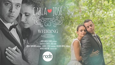 Videographer Marco  Martins from Braga, Portugalsko - Same Day Edit - Carla e José, SDE, drone-video, wedding