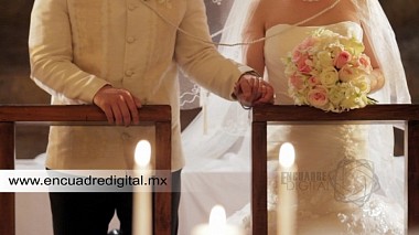 Merida, Meksika'dan Encuadre Digital kameraman - XCARET WEDDING || MARIZ & ANDERSON, düğün
