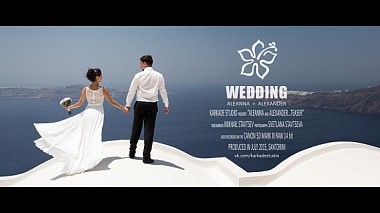 Videographer KARKADE studio from Moscow, Russia - ALEANNA & ALEXANDER - SANTORINI teaser, wedding