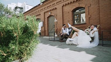 Видеограф DreamTime Studio, Самара, Россия - WeddingDay :: Antonina&Oleg, аэросъёмка, лавстори, свадьба, событие