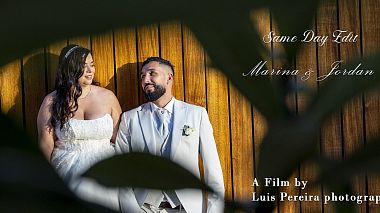 Βιντεογράφος Luis  Pereira από Guimaraes, Πορτογαλία - SDE Marina & Jordan, SDE