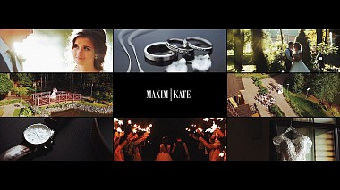 Videographer WEDDING MOVIE from Moscow, Russia - moscow // maxim // kate - the story of two loving heart, SDE, drone-video, engagement, reporting, wedding