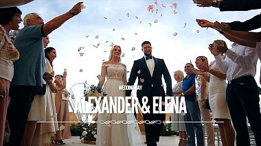 Videografo VITALIY CINELOVE da Soči, Russia - Alexander & Elena, wedding