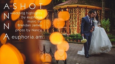 Видеограф euphoria wedding, Москва, Русия - Ashot&Anna WeddingHighlights, wedding
