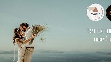 Видеограф Cinema of Poetry, Атина, Гърция - Lindsey & Dune | Santorini Elopement, wedding