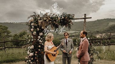 Видеограф Riccardo Fasoli, Дюссельдорф, Германия - Alyssa & Alex / Tuscany, свадьба