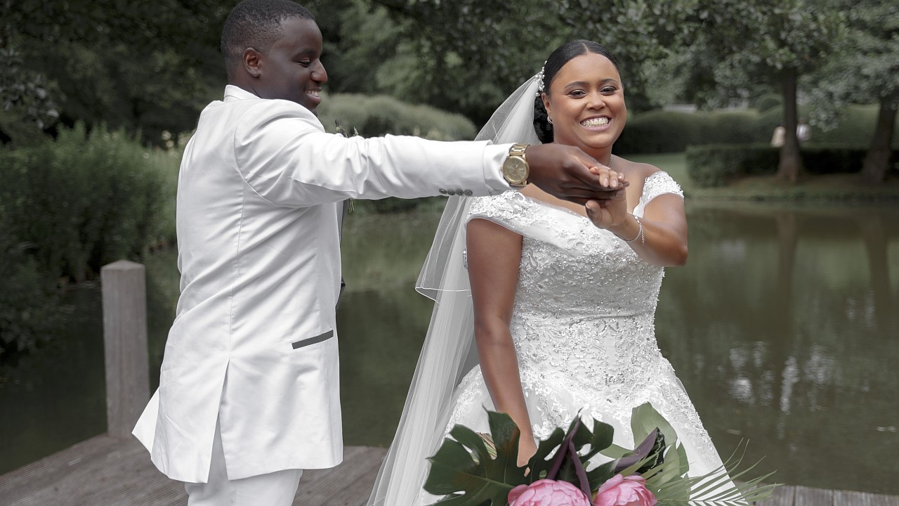 Aymard & Nadia African-style Wedding, Belgium