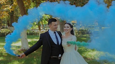来自 马哈奇卡拉, 俄罗斯 的摄像师 Arsen Gadjiev - Красивая свадебная пара Нариман и Буля. Свадьба в Дагестане, wedding