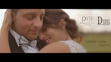 Видеограф Pasquale Mestizia, Неапол, Италия - Wedding Salvatore + Claudia | 13.06.2015, SDE, wedding