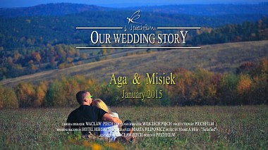 Kraków, Polonya'dan Piech Film kameraman - Aga & Misiek, düğün, raporlama
