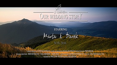 Kraków, Polonya'dan Piech Film kameraman - Marta & Darek Highlights, düğün
