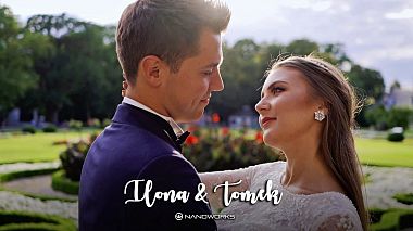 Видеограф Nano Works, Люблин, Польша - Ilona ♡ Tomek | Wedding Highlights, аэросъёмка, свадьба