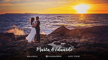 来自 卢布林, 波兰 的摄像师 Nano Works - Marta ♡ Eduardo | Mallorca, drone-video, wedding