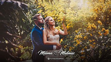 Videógrafo Nano Works de Lublin, Polonia - Milena ♡ Mateusz | Wedding Highlights | Nano Works, wedding