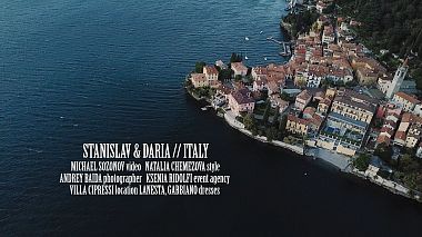 Видеограф Michael Sozonov, Санкт-Петербург, Россия - Stanislav & Daria | Teaser | Italy, свадьба