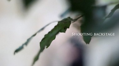 Filmowiec Andrea  Sinigaglia z Włochy - SHOOTING BACKSTAGE MASSIMO TEVAROTTO, backstage