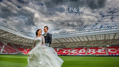 Видеограф Gyorgy Drigan, Дебрецен, Унгария - Bea & Misi wedding trailer, wedding