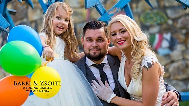 Видеограф Gyorgy Drigan, Дебрецен, Венгрия - Barbi & Zsolti wedding trailer, аэросъёмка, музыкальное видео, свадьба