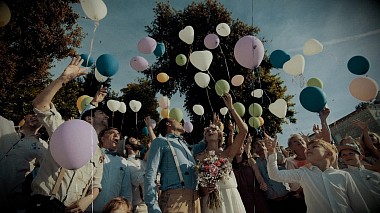 Видеограф Bruno Bilonić, Сплит, Хорватия - Melissa & Eugen / Wedding day in Rovinj, аэросъёмка, лавстори, свадьба