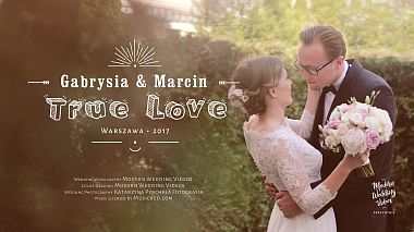 来自 克拉科夫, 波兰 的摄像师 Modern Wedding Videos - Gabrysia & Marcin - teledysk ślubny | Warszawa, engagement, wedding