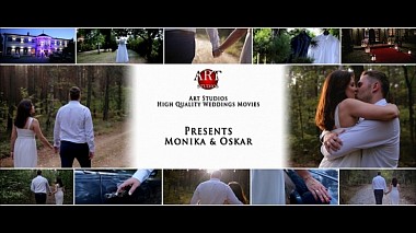 Videographer Wedding ArtStudios from Varšava, Polsko - Monika & Oskar, wedding