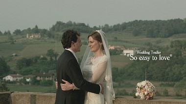 Βιντεογράφος CINEMADUEL ENTERTAINMENT από Μιλάνο, Ιταλία - WEDDING TRAILER - “So easy to Love”, wedding