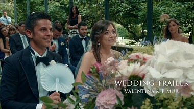 Videographer CINEMADUEL ENTERTAINMENT from Milan, Italy - WEDDING TRAILER - Valentina & Timur VARESE, wedding