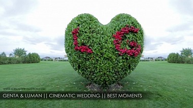 Videographer Mjellma Production from Struga, Nordmazedonien - Genta & Luman - Cinematic Wedding Best Moments - Mjellma Production, engagement, event, wedding