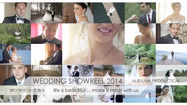 Видеограф Mjellma Production, Струга, Северна Македония - Wedding Showreel 2014 - Mjellma Production , by Brothers Borova, engagement, wedding